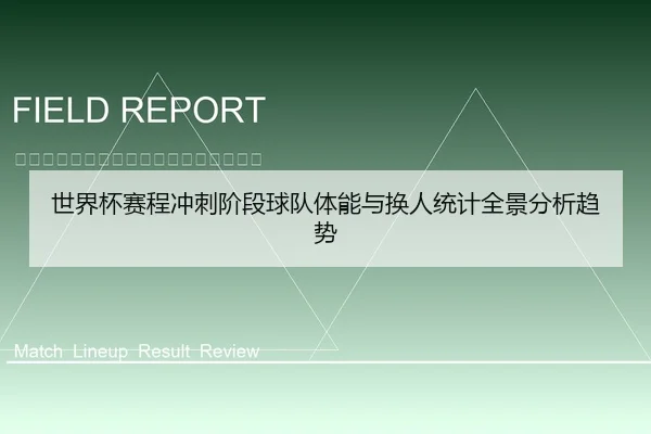 世界杯赛程冲刺阶段球队体能与换人统计全景分析趋势